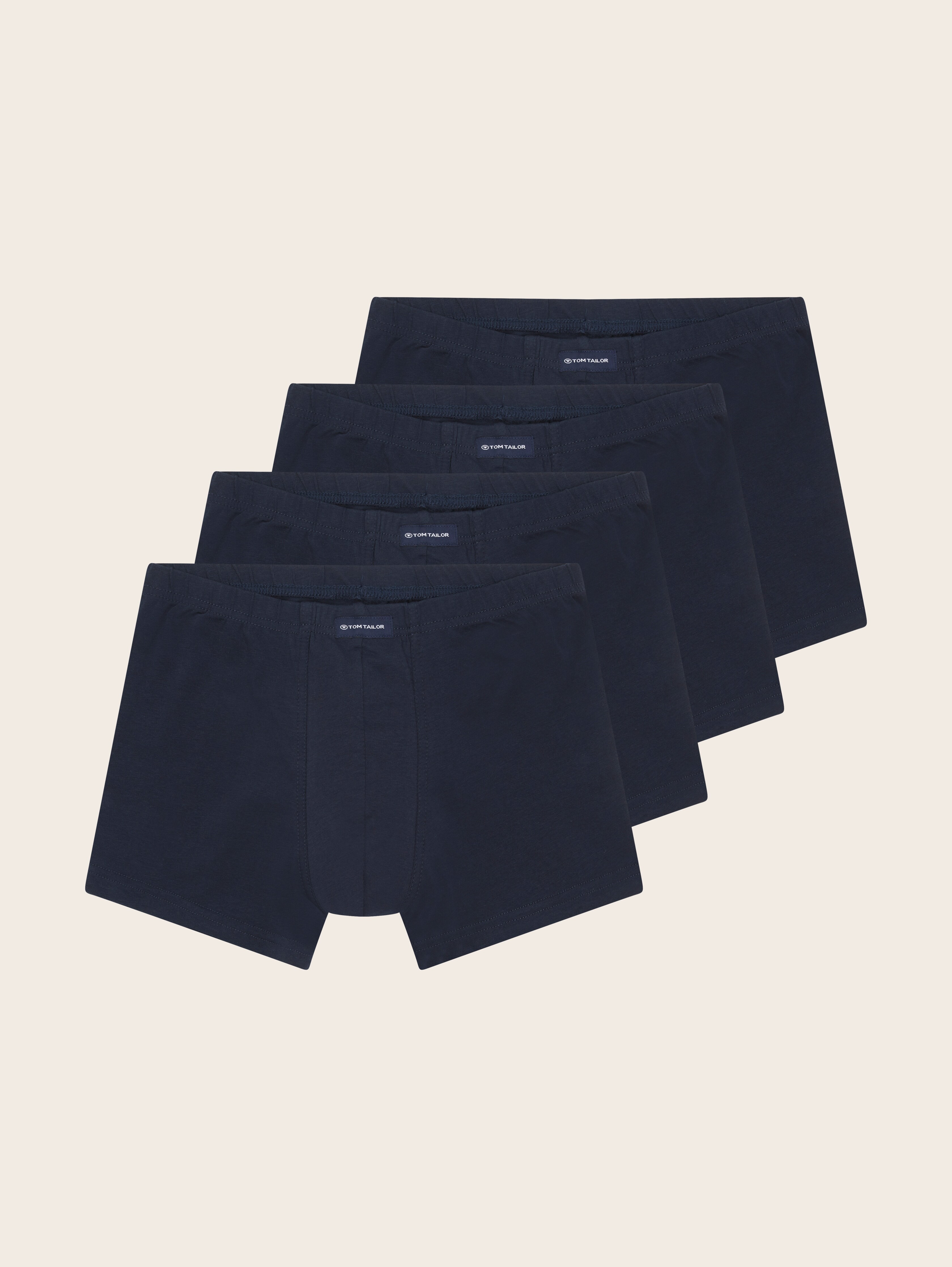 Kurze Boxershorts im 4er-Pack von Men, blue-dark-solid
