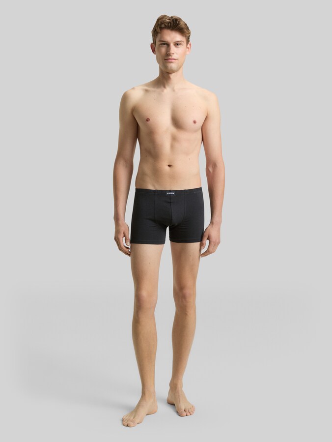 Kurze Boxershorts im 4er-Pack von Men, black-dark-solid