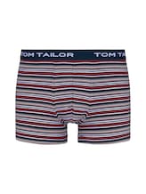 Selected, Colourful striped hip pants by Tom Tailor, red