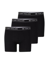 Nicht ausgewählt, Mittellange Boxershorts im 3er-Pack von , schwarz