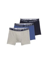 Niet geselecteerd, Halflange boxershorts in een 3-pack door , blauw