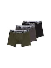 Nicht ausgewählt, Mittellange Boxershorts im 3er-Pack von , grün