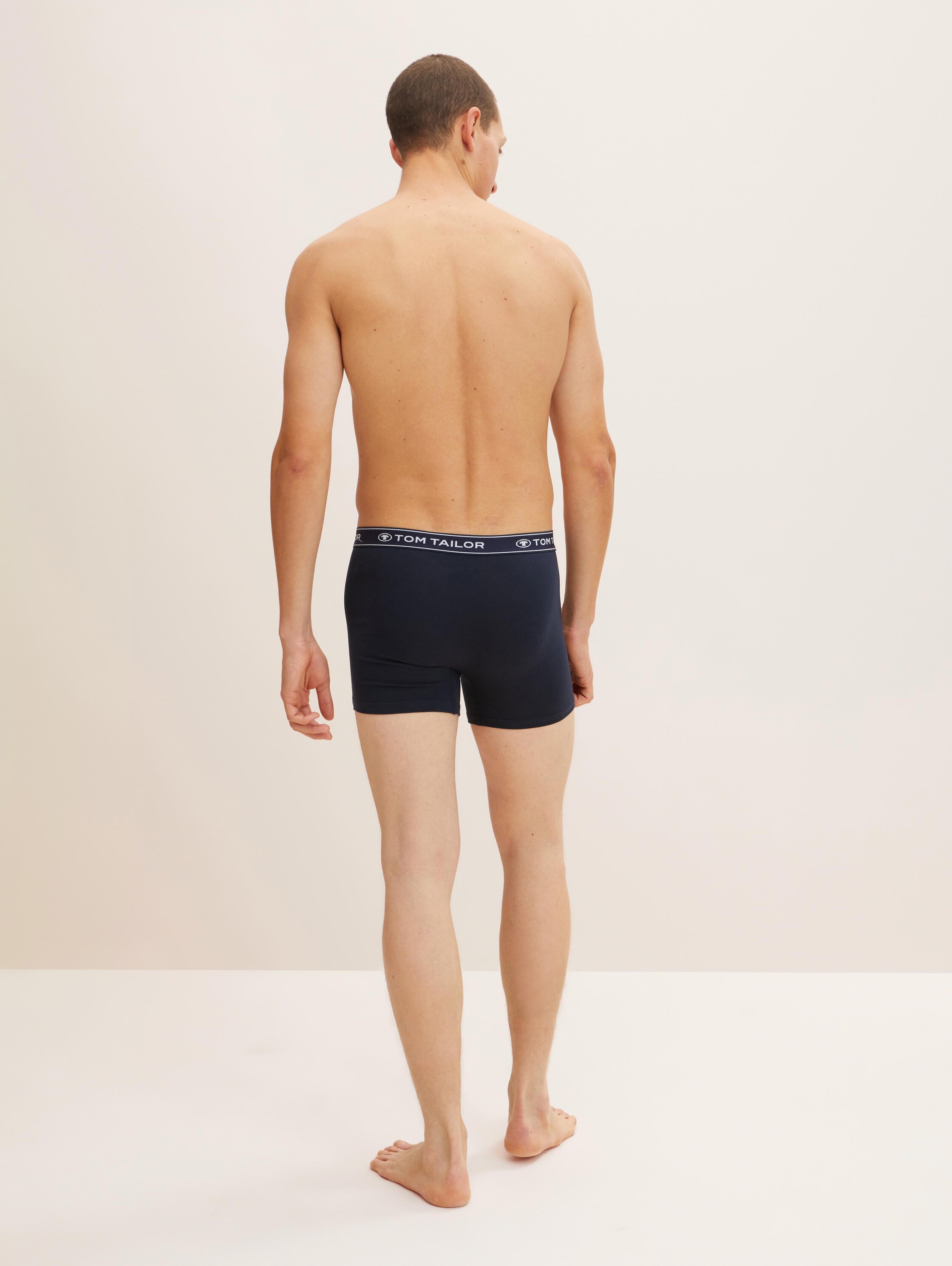 Mittellange Boxershorts im 3er-Pack - 1