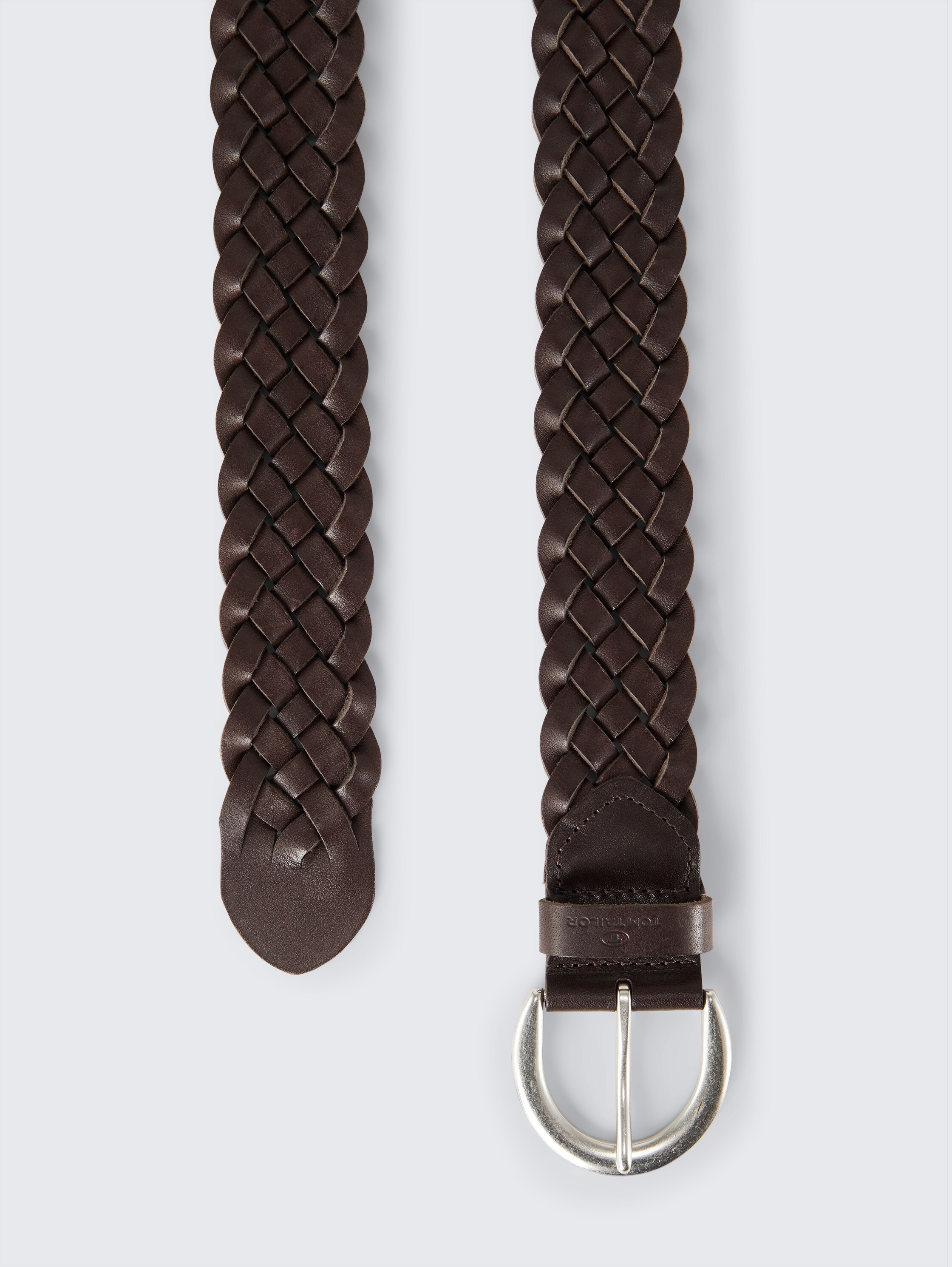 TTLISA gevlochten leren riem - brown_uni - 