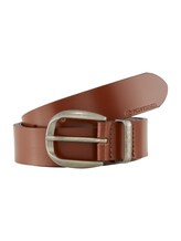 Ausgewählt, TTBROOK Ledergürtel mit abgerundeter Dornschließe von Tom Tailor, braun