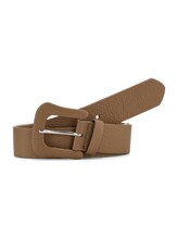Non sélectionné, Ceinture en cuir TTAUDREY avec boucle ardillon recouverte par , beige