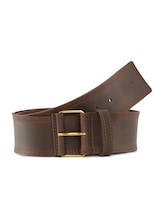 Nicht ausgewählt, Ledergürtel von , braun