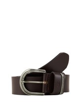 Non sélectionné, Ceinture en cuir à boucle ardillon arrondie par , brunir