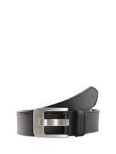 Niet geselecteerd, Echt leren riem door , zwart