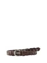 Ausgewählt, Echt-Ledergürtel von Tom Tailor, braun