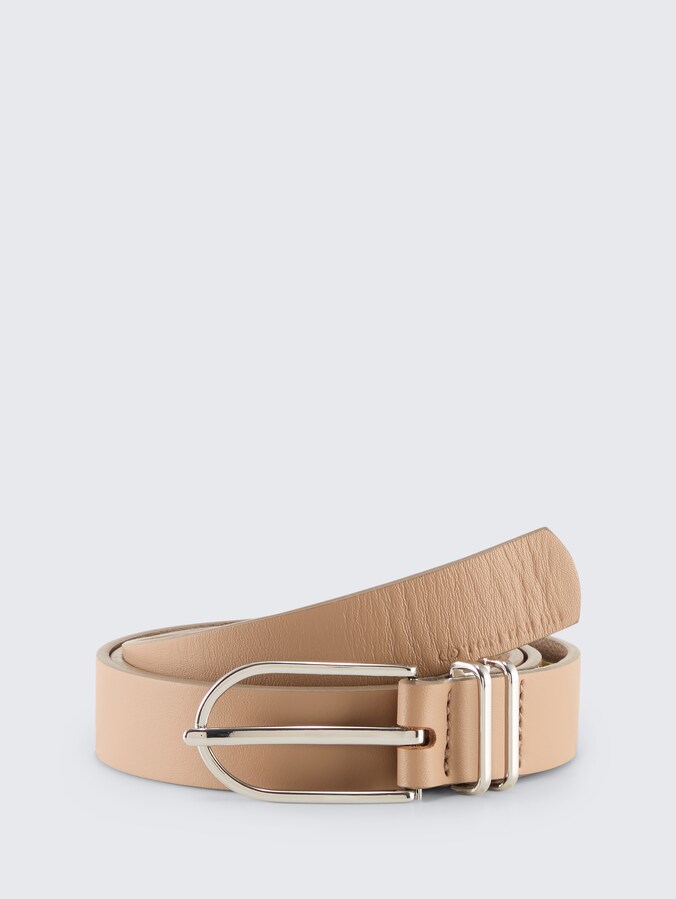 TTELIZA smalle riem met afgeronde gesp door Women, taupe uni