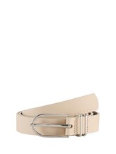 Niet geselecteerd, TTELIZA smalle riem met afgeronde gesp door , geel