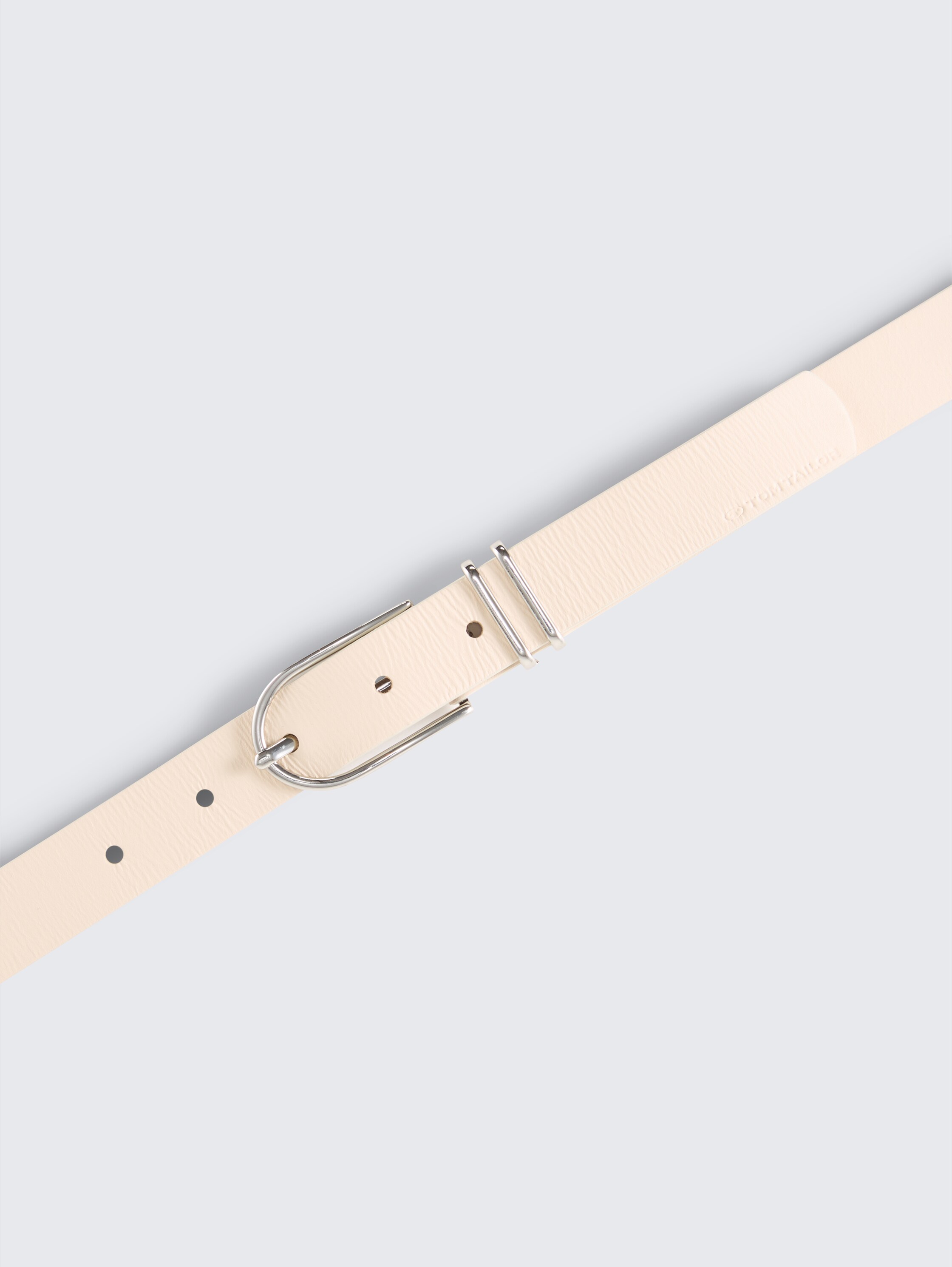 TTELIZA schmaler Gürtel mit abgerundeter Dornschließe - vanilla_uni - 