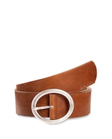 Nicht ausgewählt, TTRUBY Ledergürtel mit ovaler Dornschließe von , braun