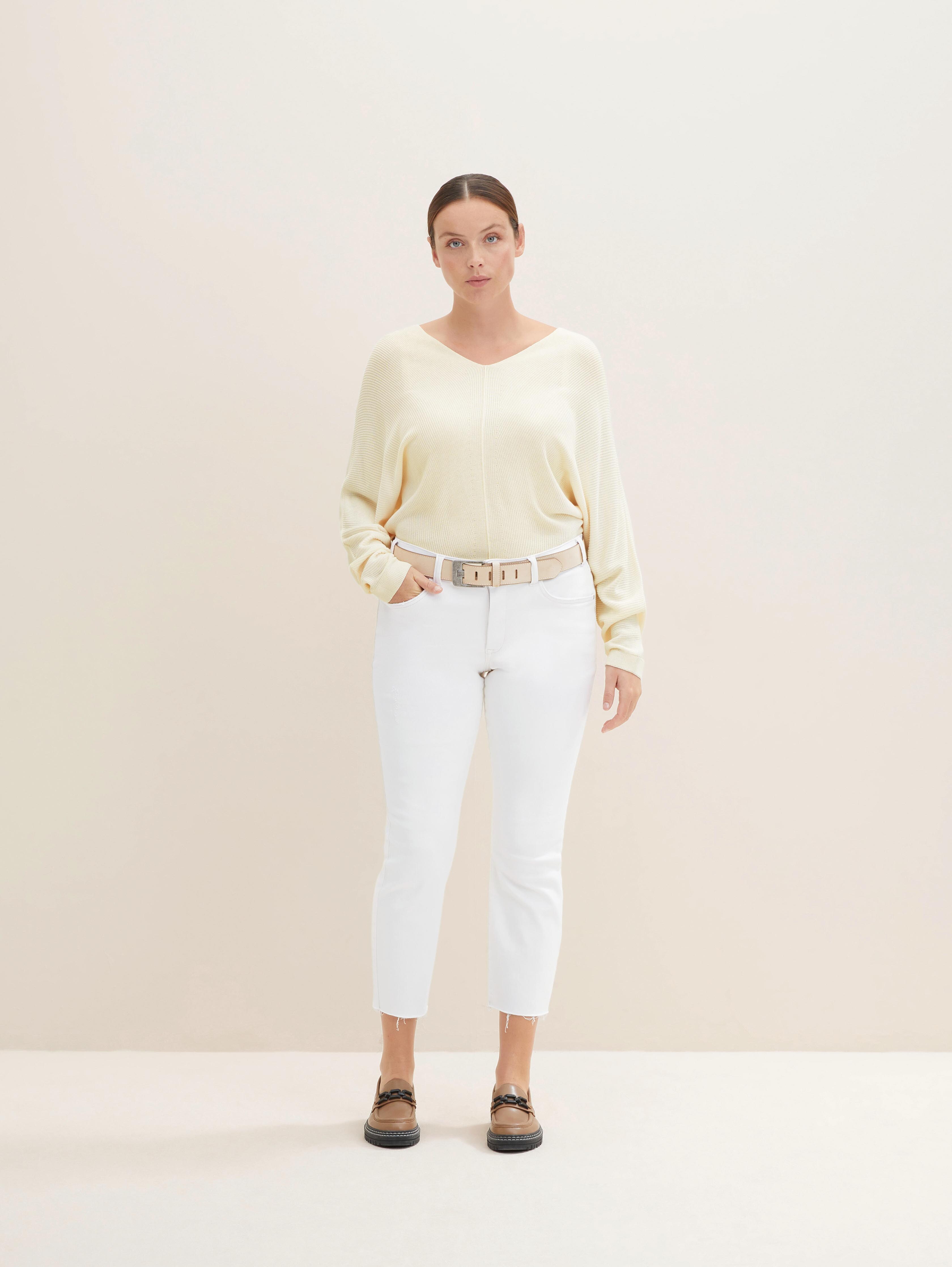 TTLUCY Plus Size - Velourledergürtel mit eckiger Dornschließe von Women, taupe uni