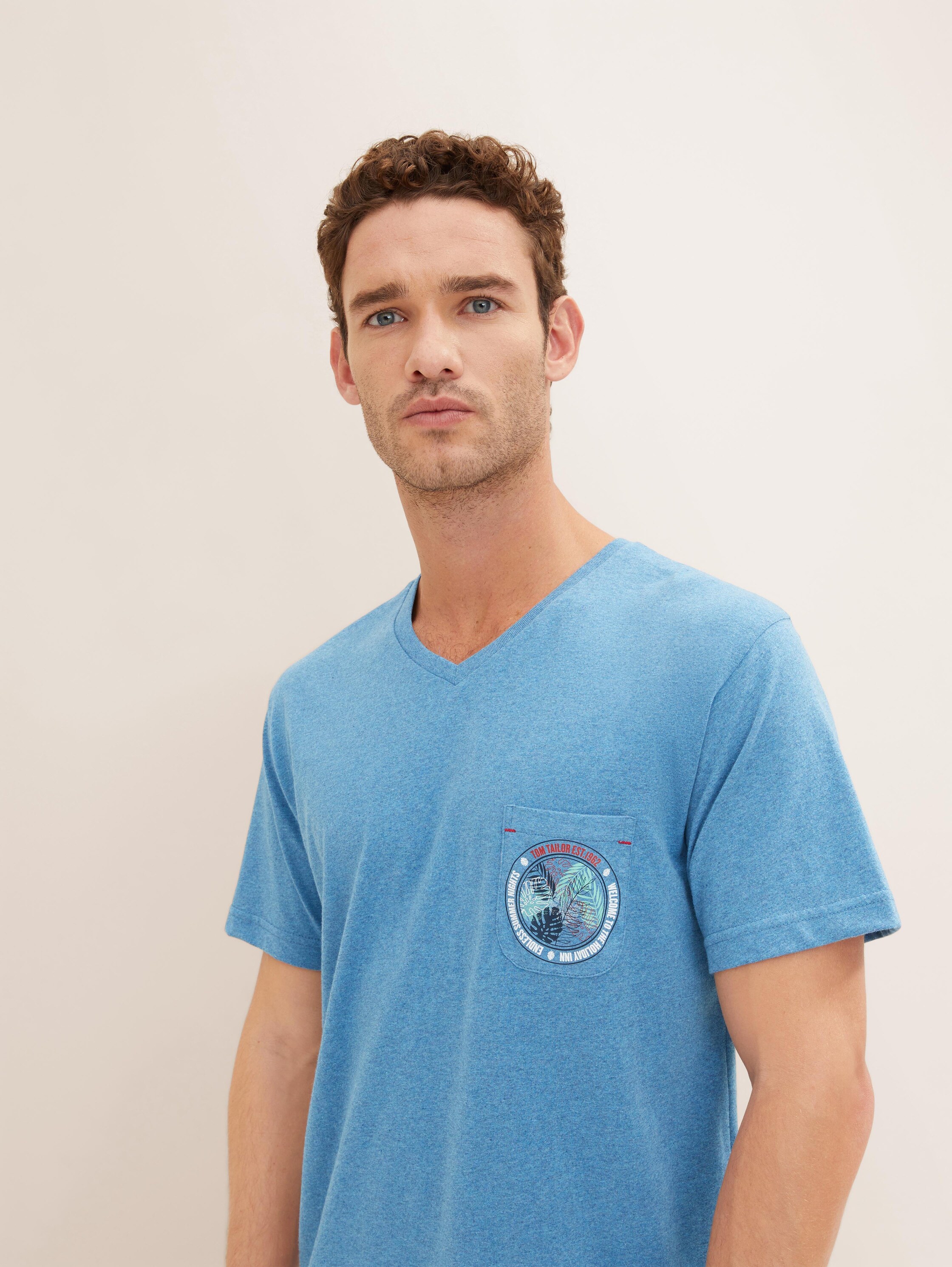 Pyjama-Shirt mit Motivprint - 5