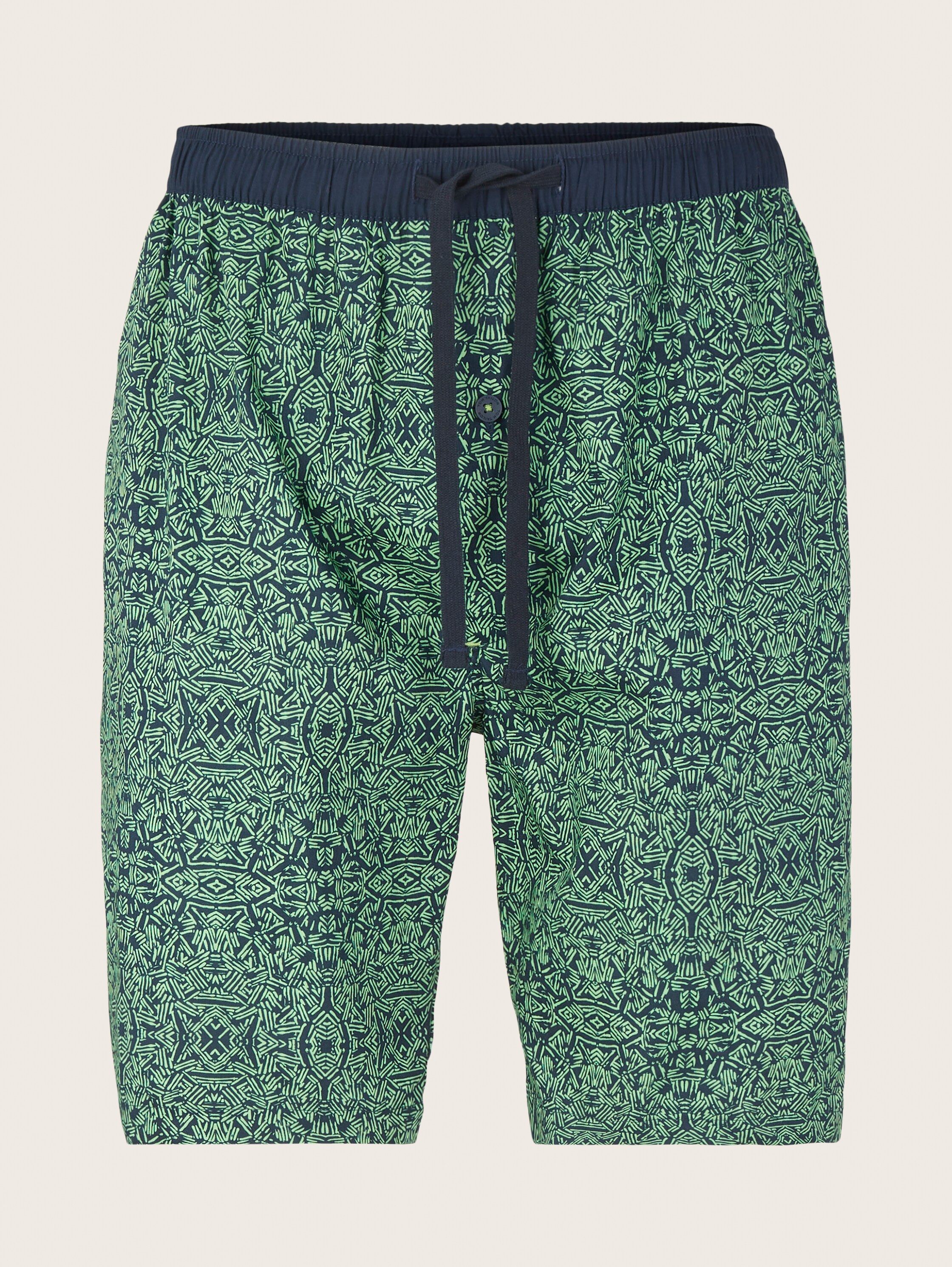 Bermuda met motief - blue-dark-allover - Product vooraanzicht