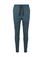 Selected, Checked pyjama trousers by Tom Tailor, blue