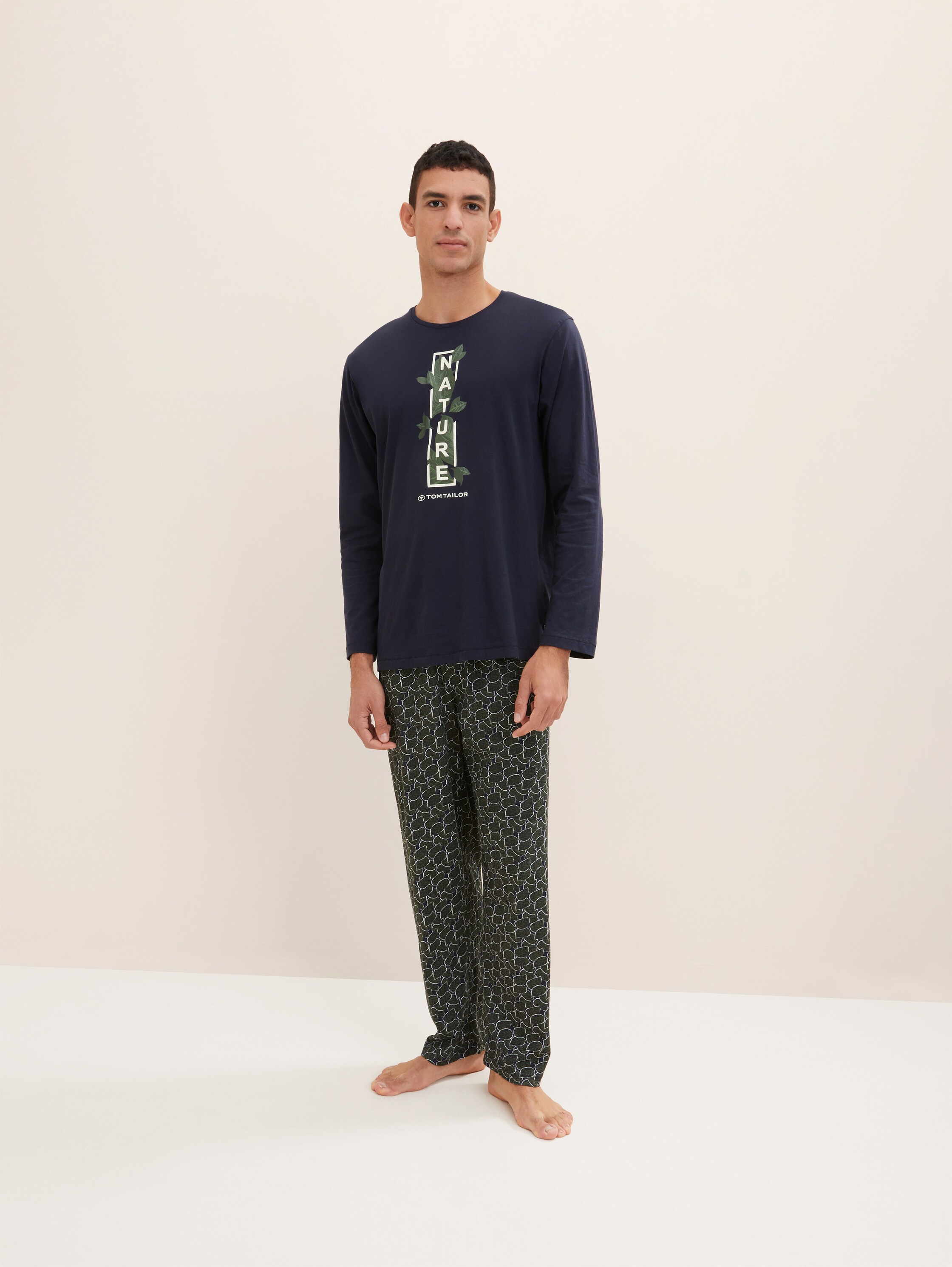 Pyjama mit Print - 1