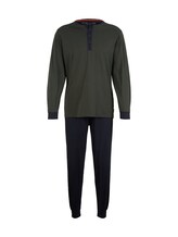 Selected, Patterned pyjamas by Tom Tailor, green