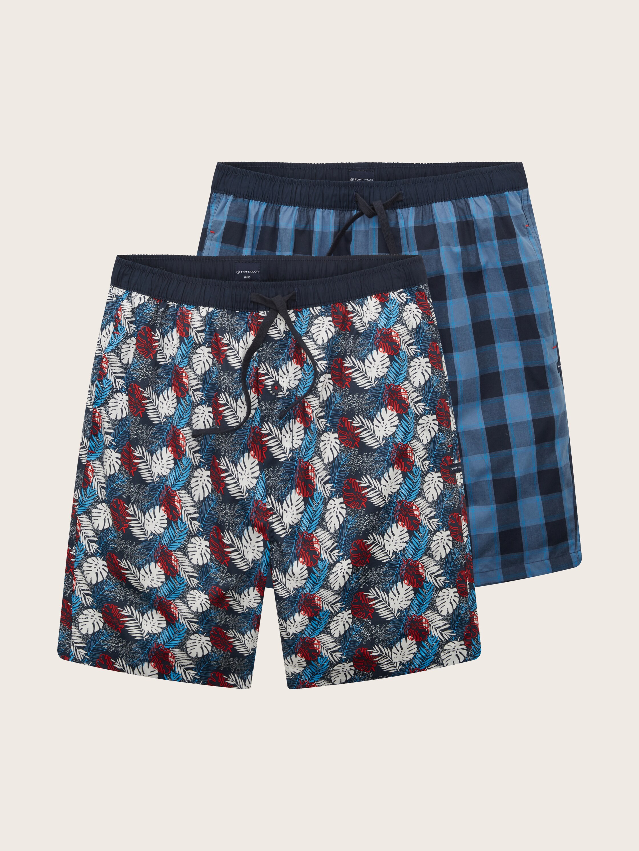 Lange Boxershorts mit Muster im 2er-Pack - 3
