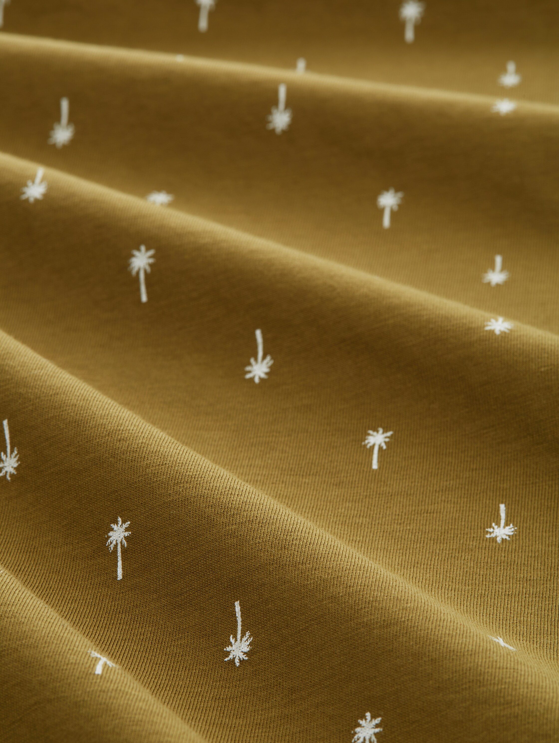 Kurz-Pyjama mit Palmenprint - 7