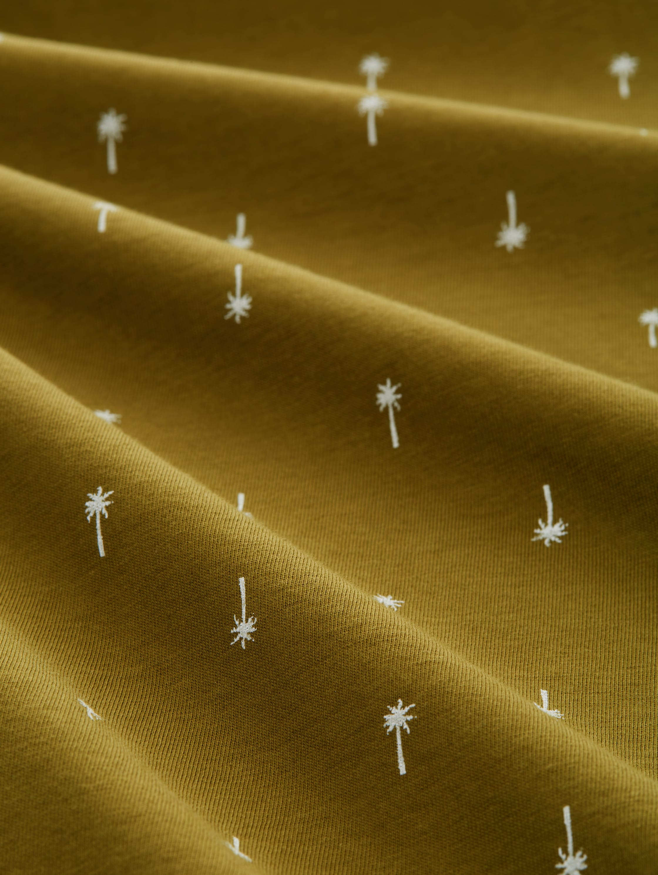 Bermudas with a drawstring - green-medium-allover - Material view