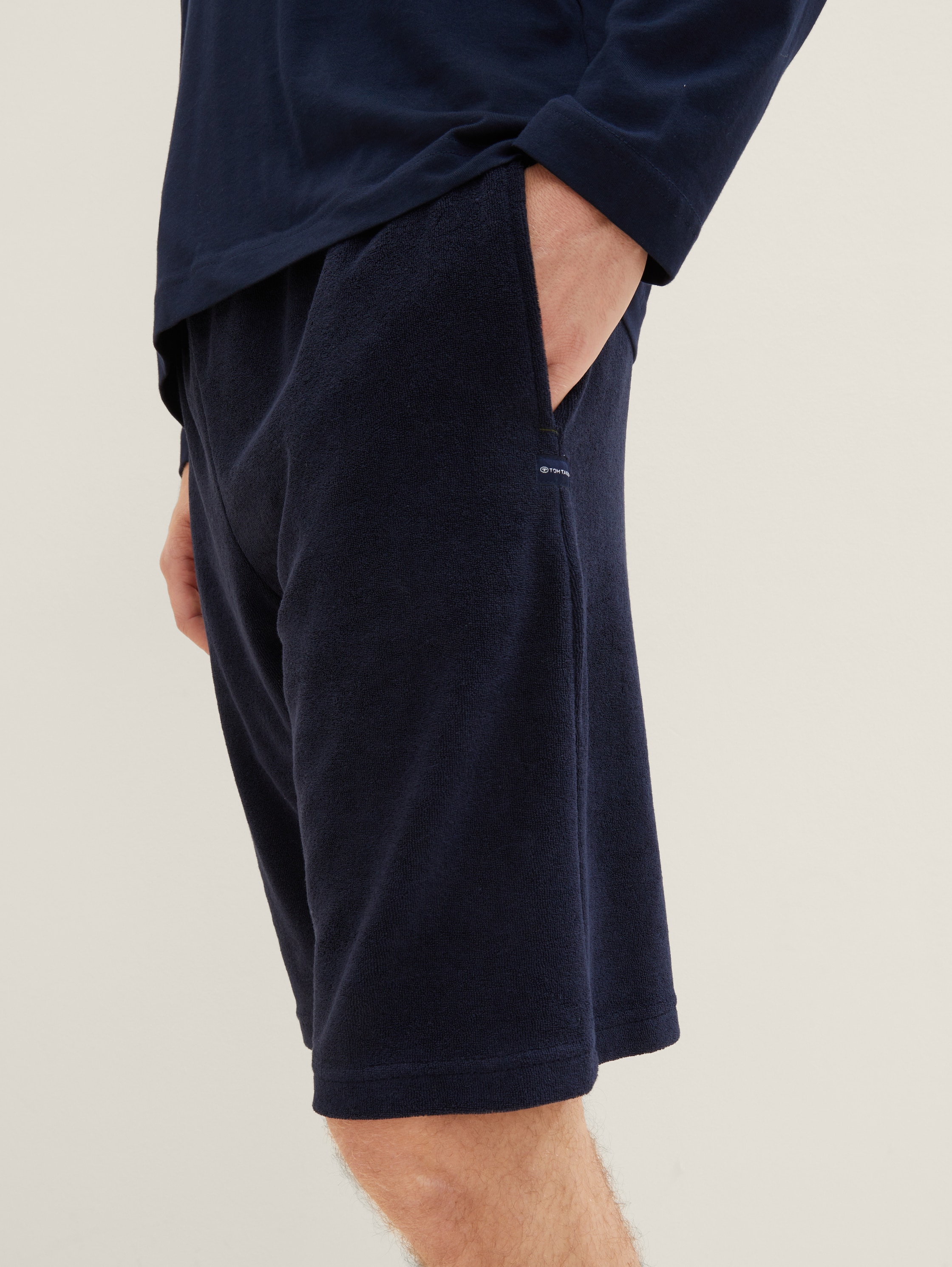 Bermudas - blue-dark-melange - Detail model view