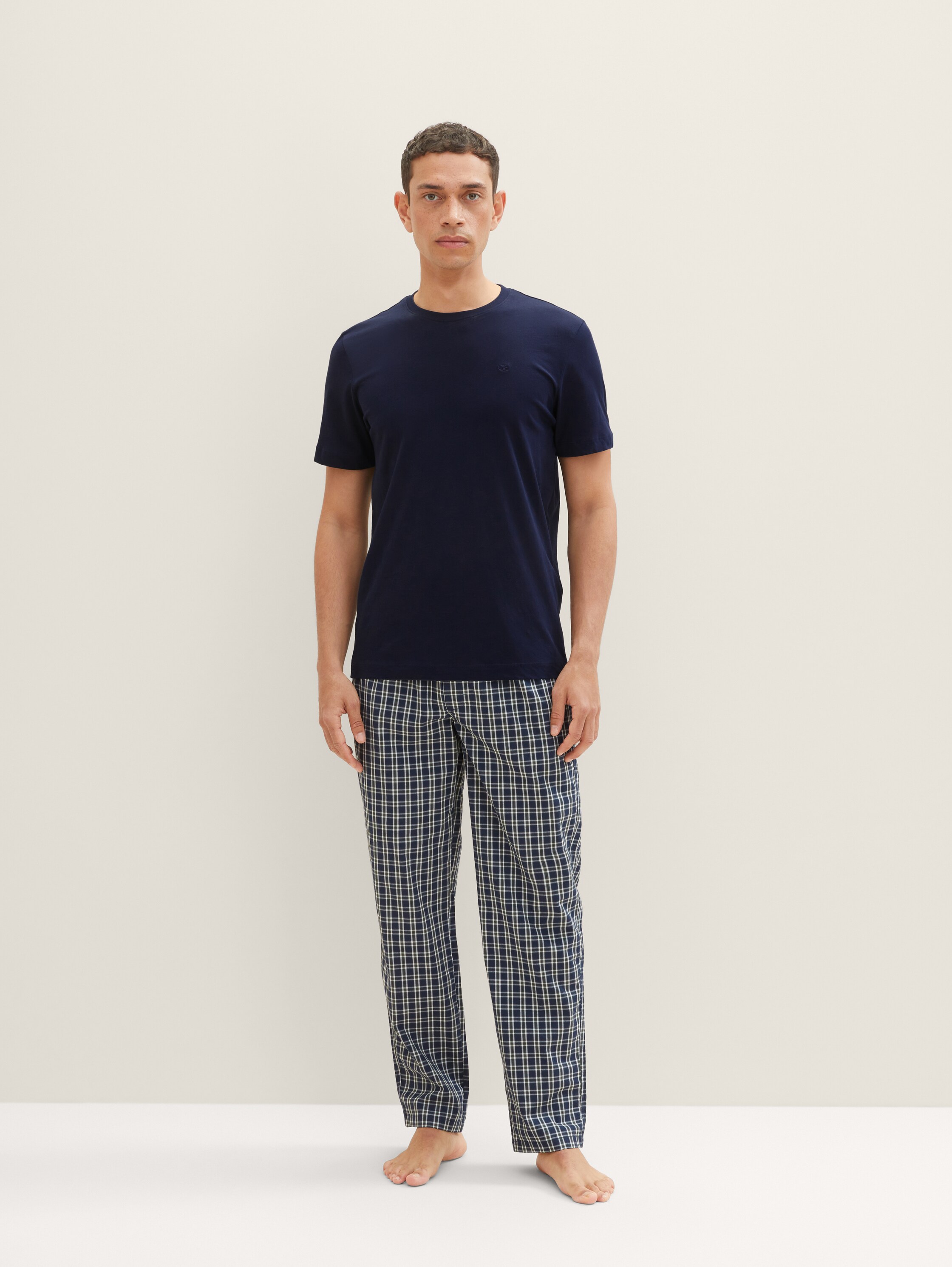 Pyjama-Hose aus Baumwolle mit Karomuster - 2