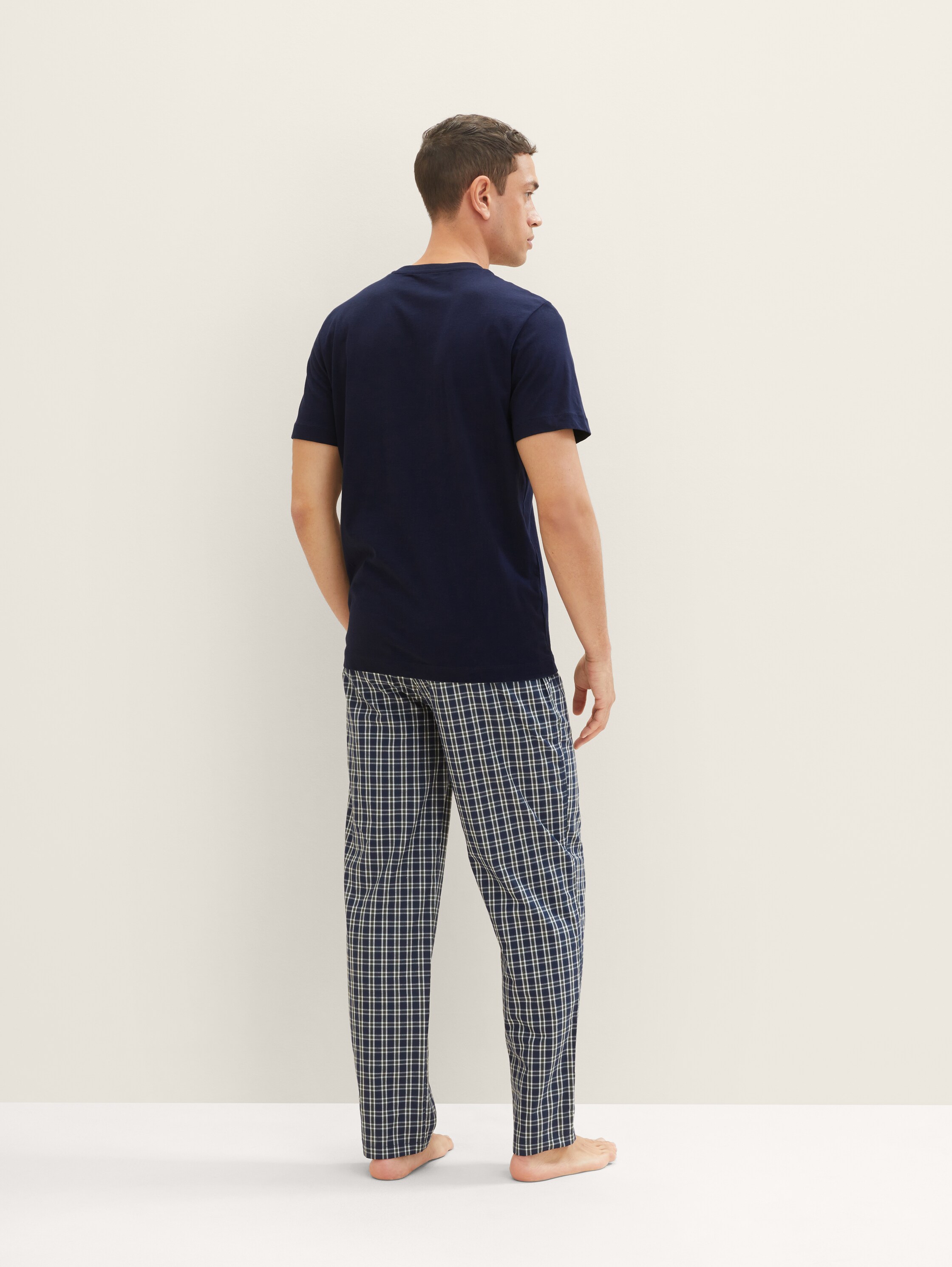 Pyjama-Hose aus Baumwolle mit Karomuster - 3