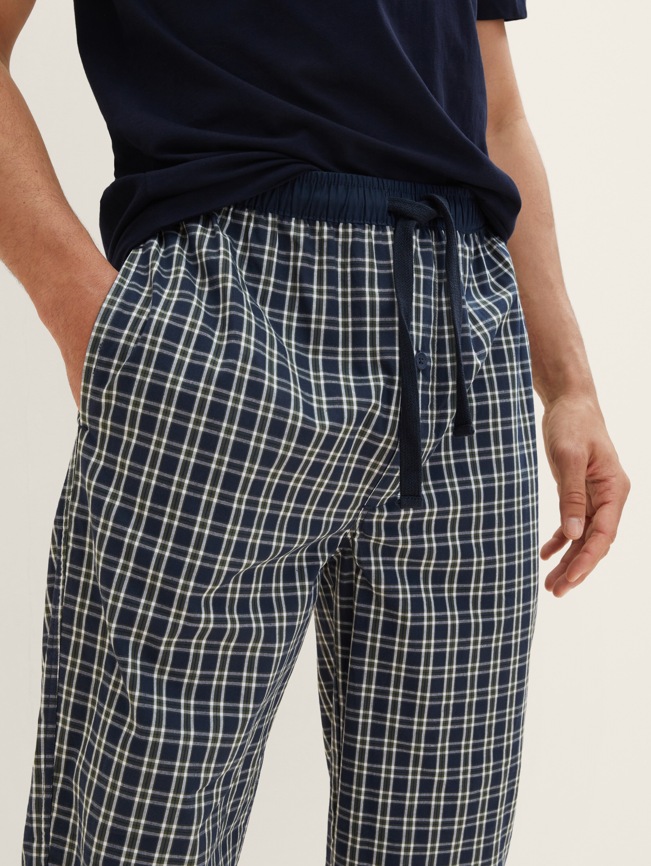 Pyjama-Hose aus Baumwolle mit Karomuster - 5