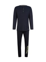 Selected, Pyjamas with a logo print by Tom Tailor, blue