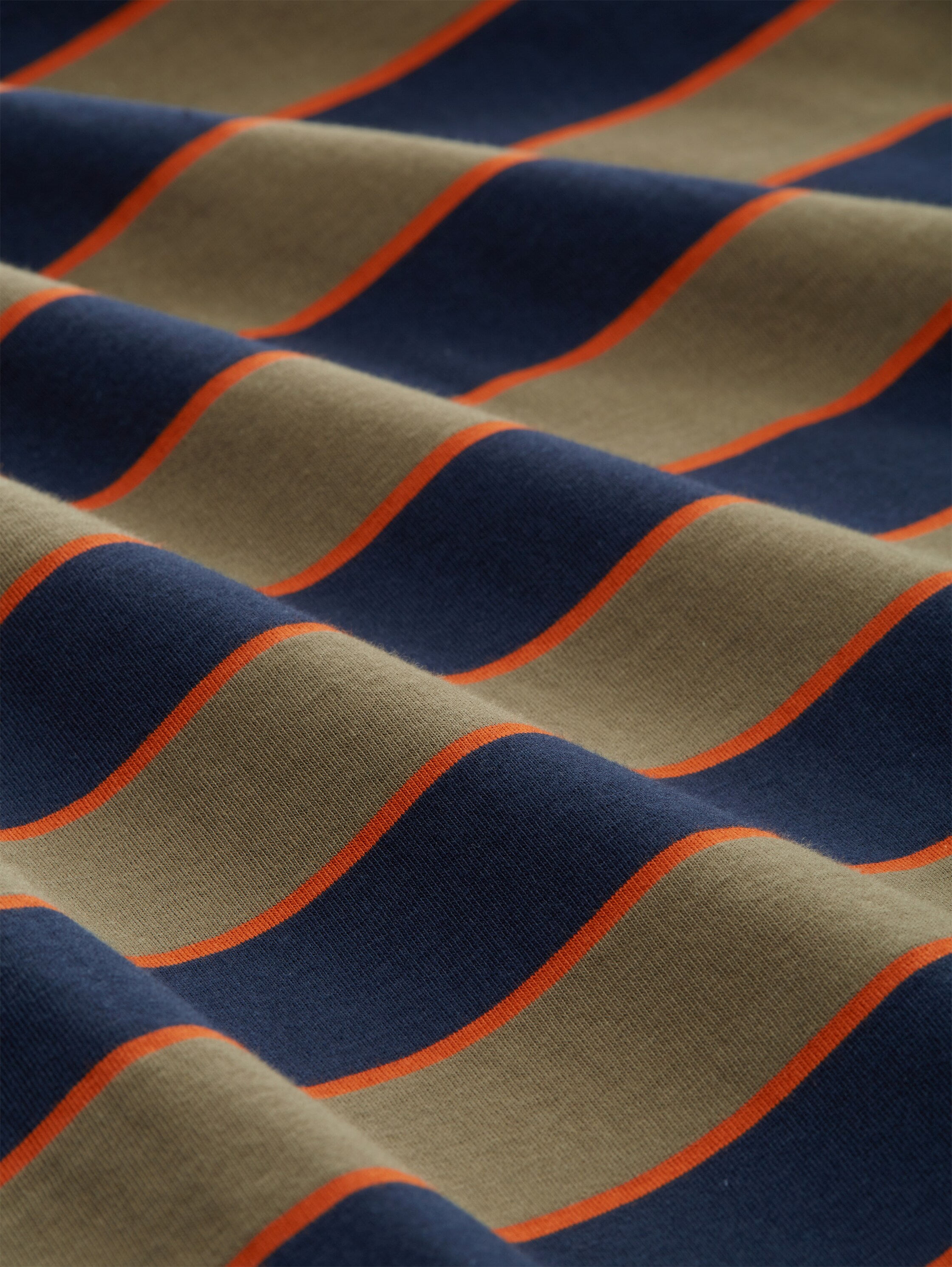 Gestreifter Pyjama - green-medium-horizontal stripe - Material-Ansicht