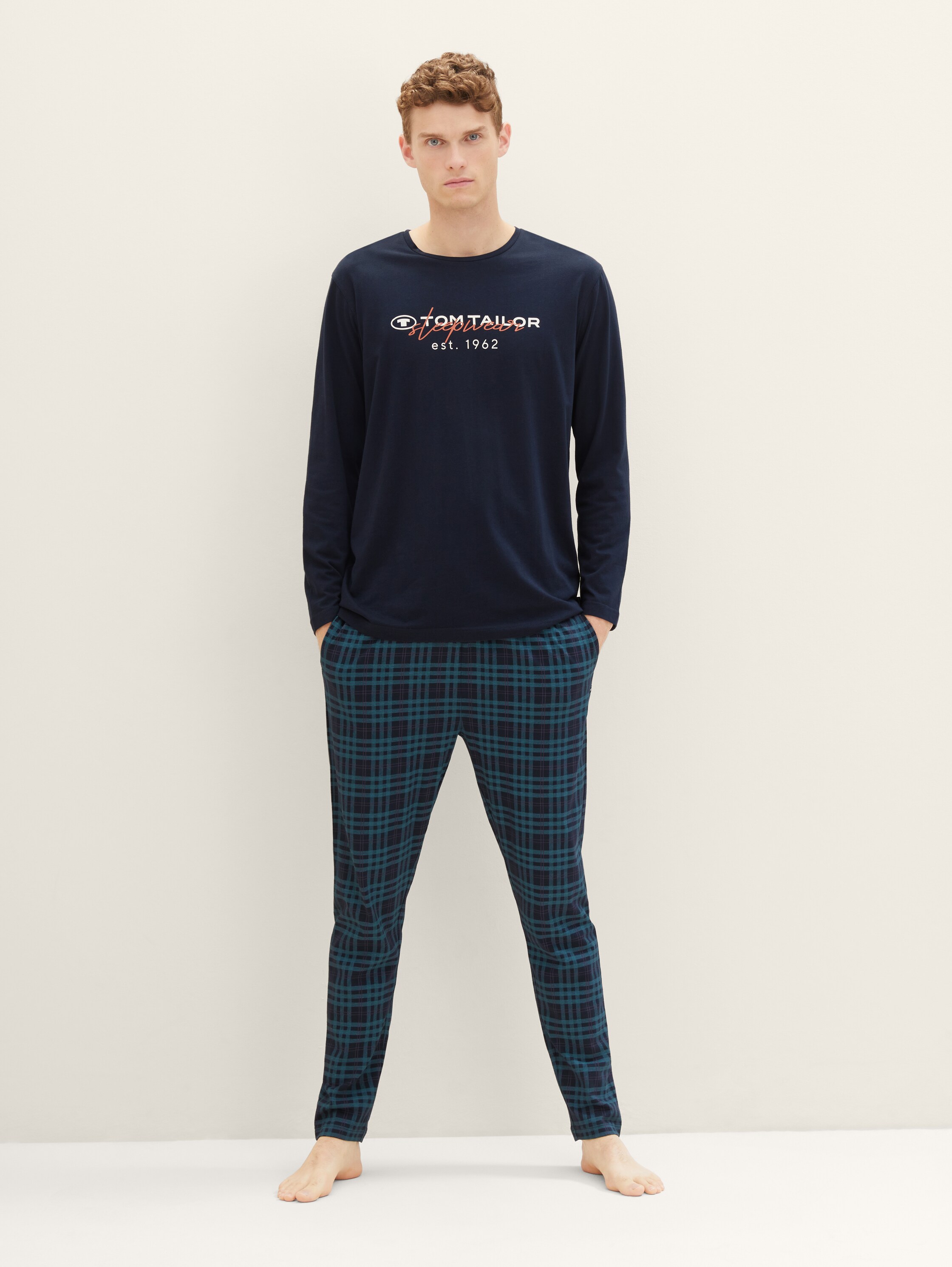 Pyjamahose mit Karomuster - 1