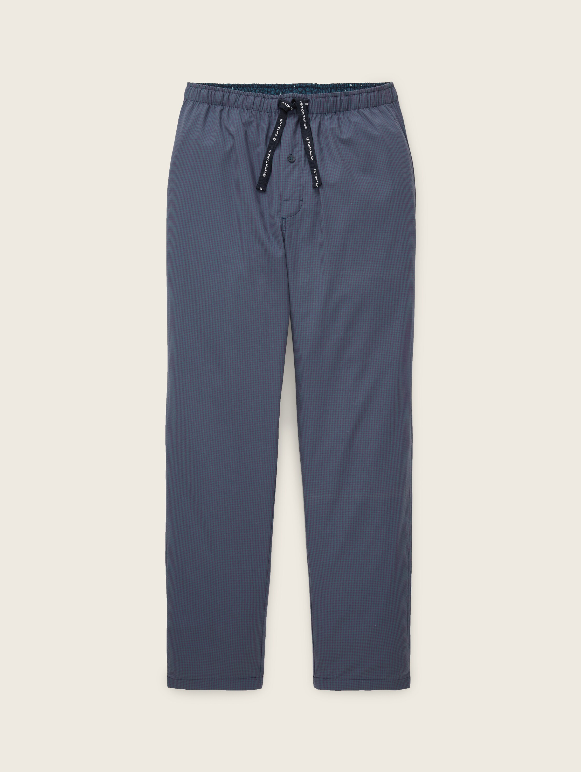 geruite pyjamabroek - purple-dark-check - Product vooraanzicht