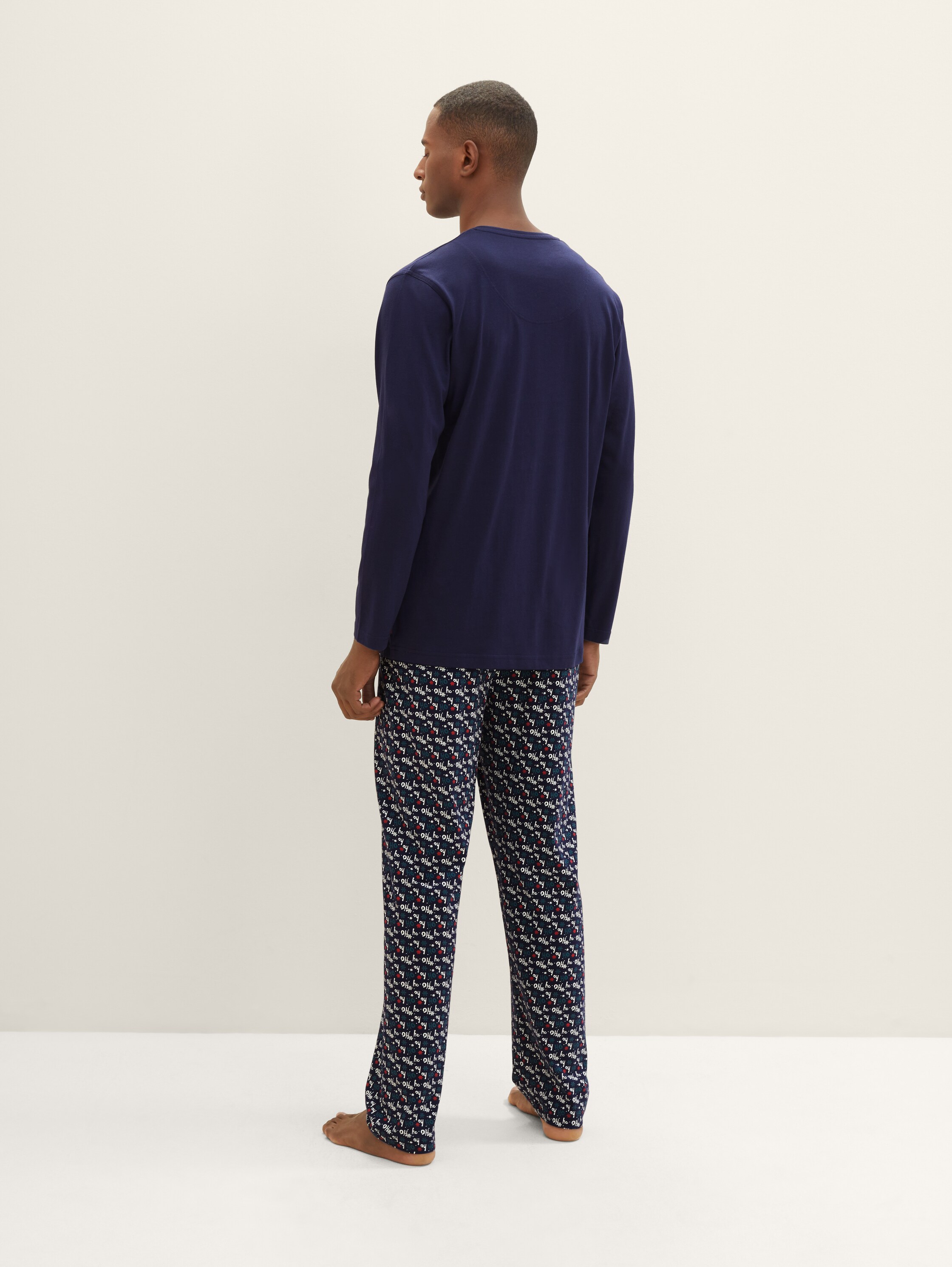 Gemusterter Pyjama - 3