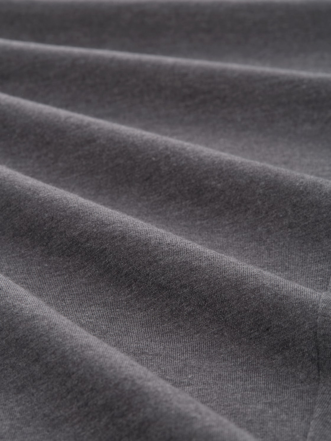 Pyjama-Hose in Melange-Optik - grey-dark-melange - Material-Ansicht