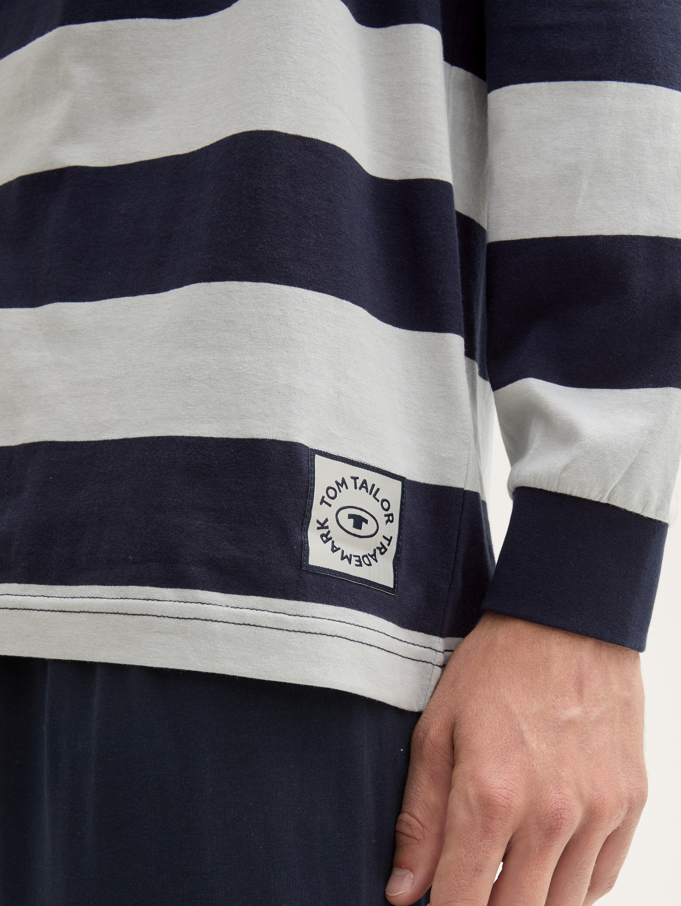 Gestreepte pyjama - bluelightstripes - 