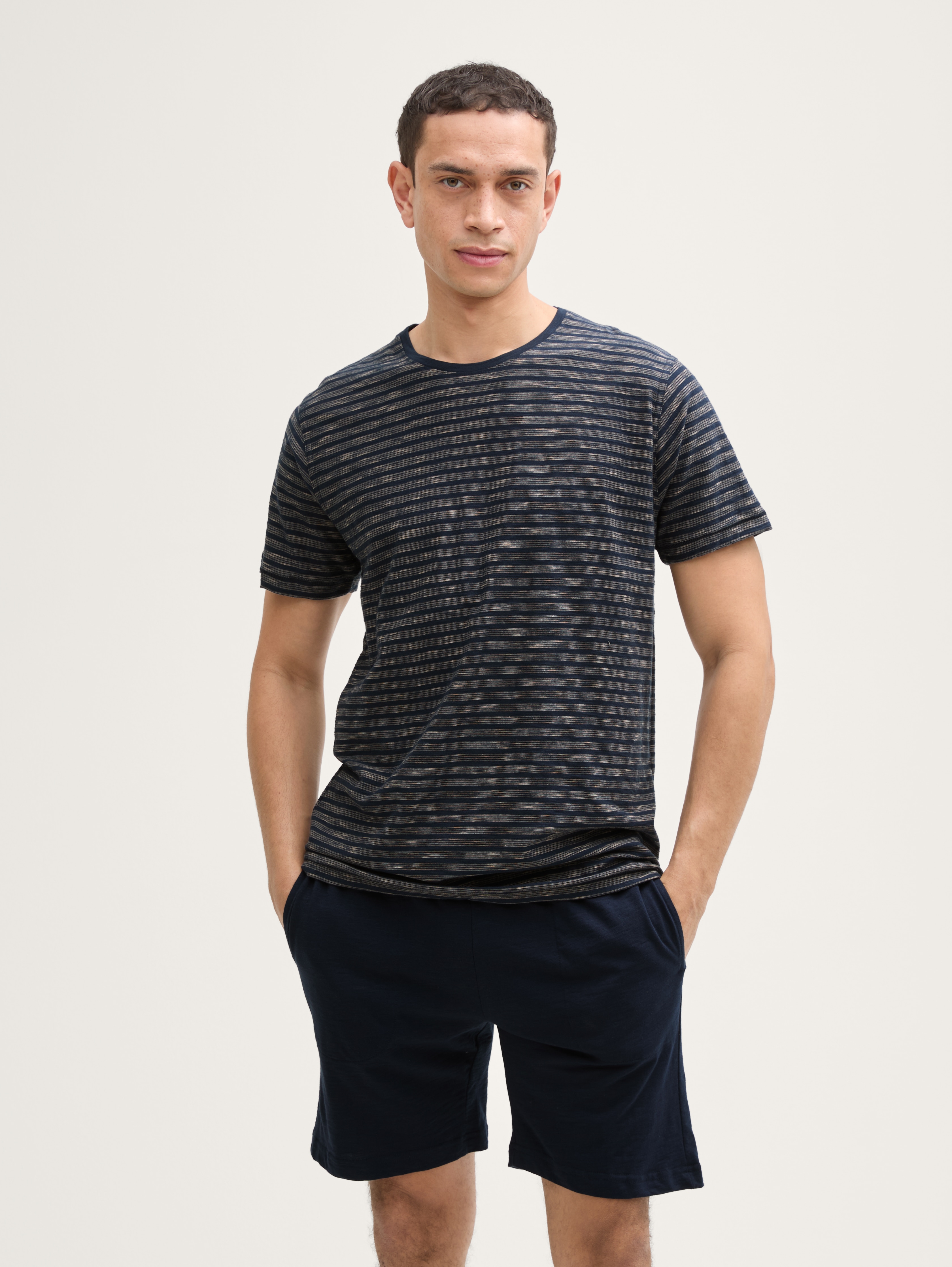 Pyjama-Set mit Streifenmuster von Men, blue stripe