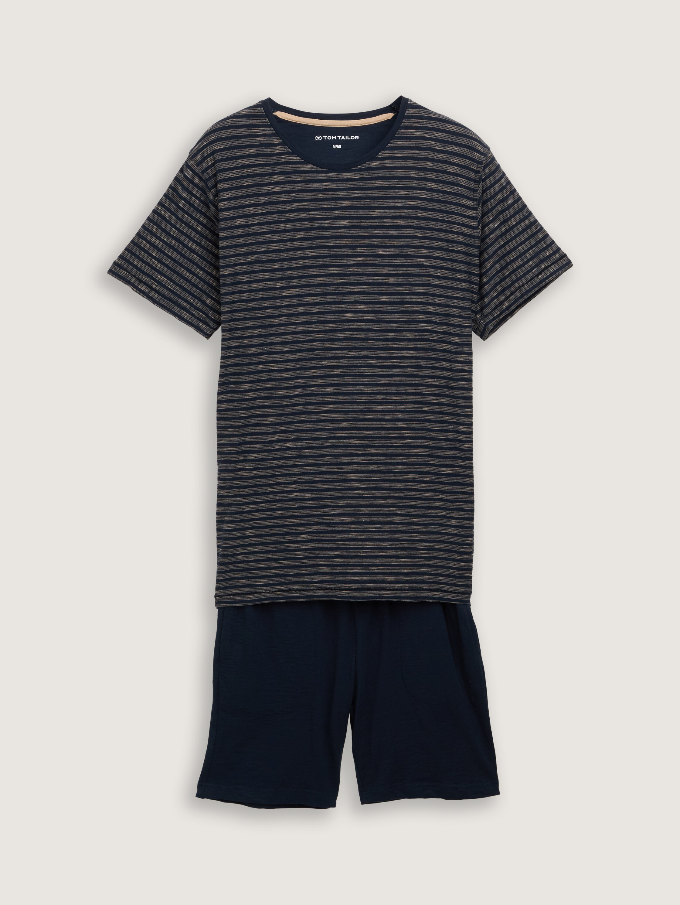 Pyjama-Set mit Streifenmuster - blue_stripe - 