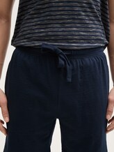 Pyjamaset met streepjesmotief - blue stripe - Detailaanzicht model