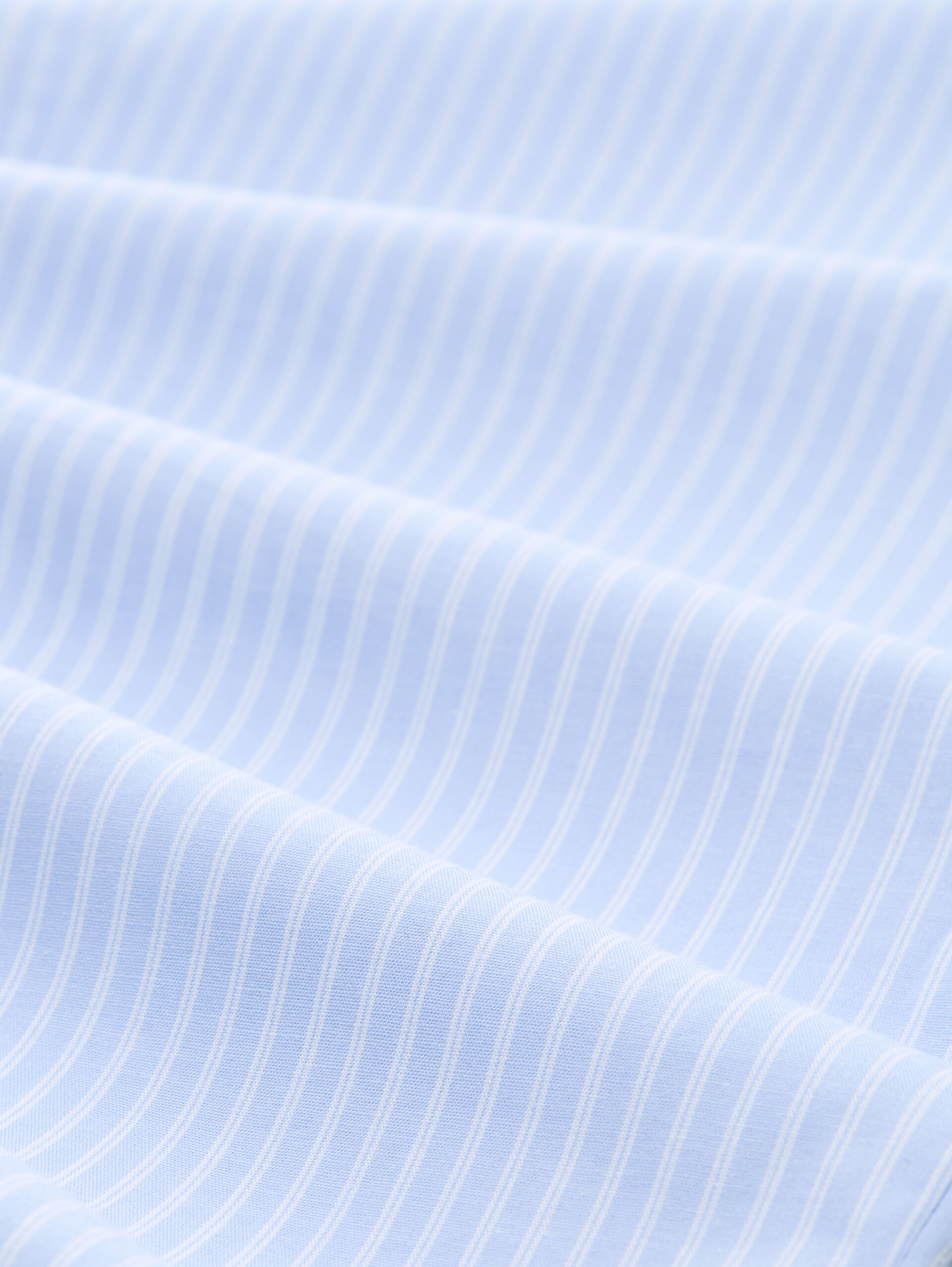 Pyjama-Shorts aus Baumwolle mit Streifenmuster - blue-light-stripe - Material-Ansicht