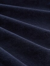 Pyjama-Hose mit Struktur - blue-dark-solid - Material-Ansicht