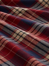 Pyjama-Set mit Karomuster - red-medium-check - Material-Ansicht