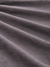Pyjama-Hose in Melange-Optik - grey-dark-melange - Material-Ansicht