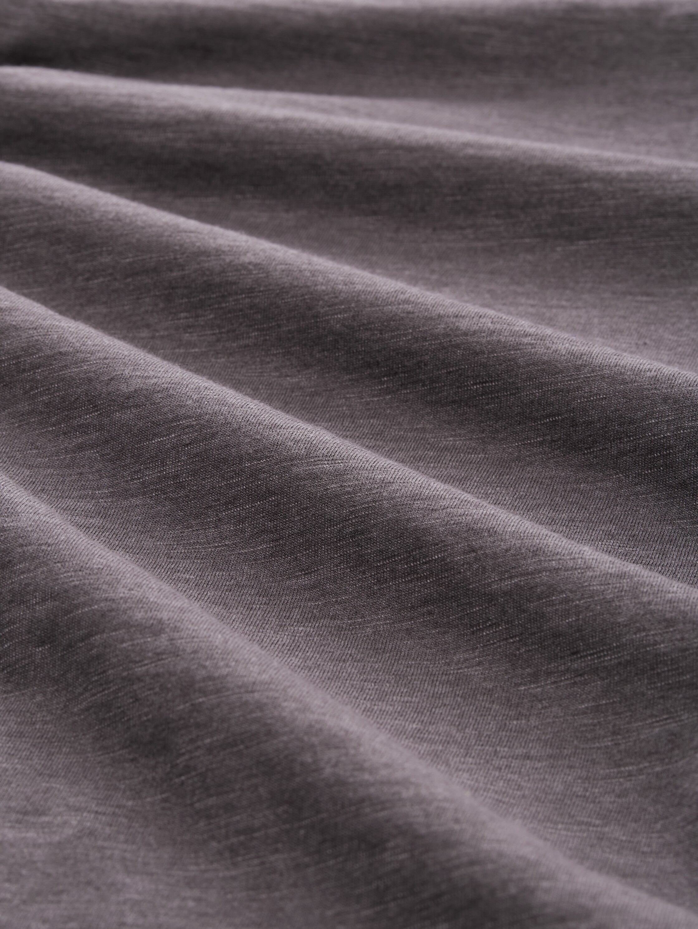 Pyjama trousers in a melange look - greydarkmelange - 