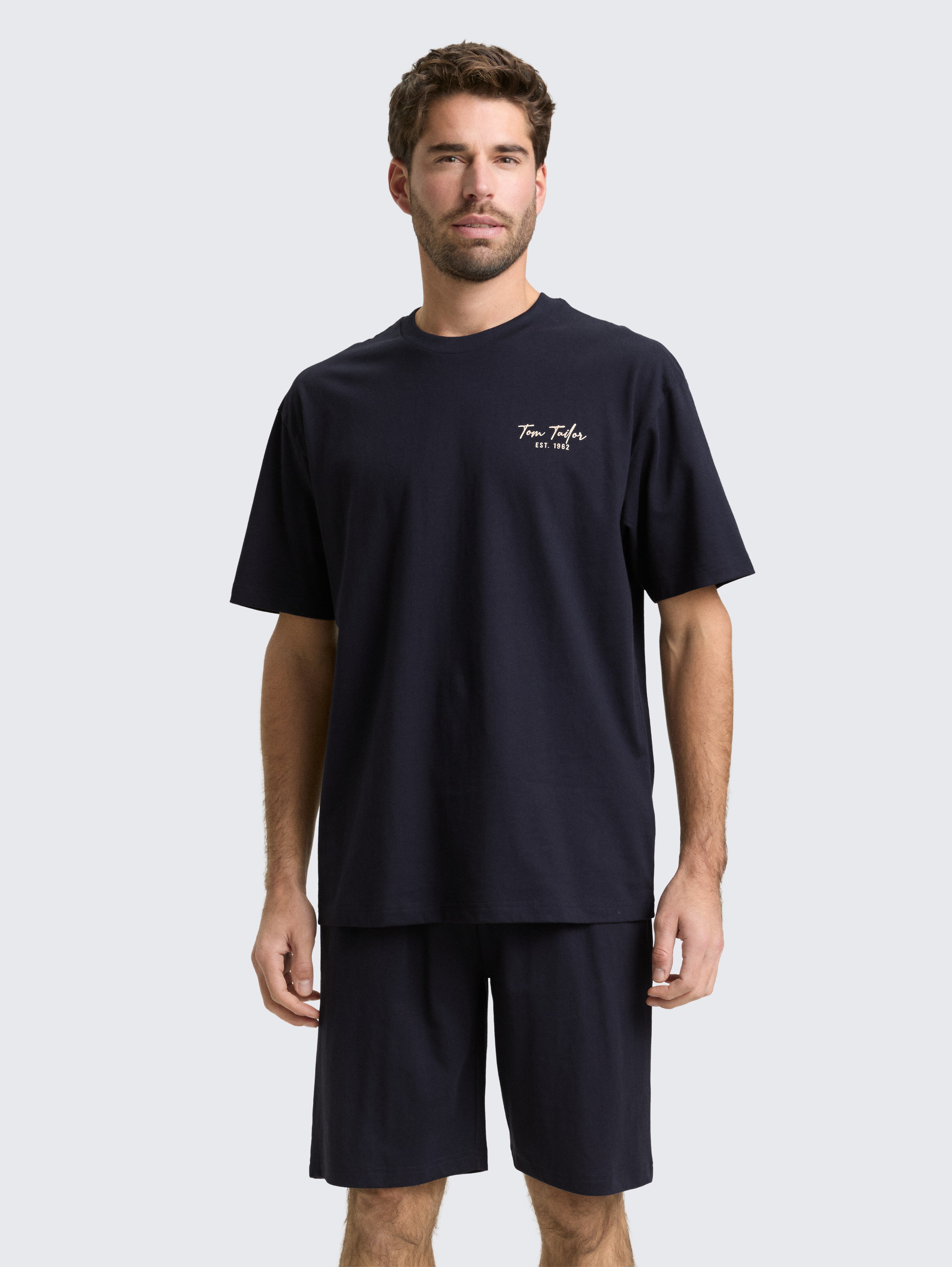 Pyjama-Set von Men, blue-dark-solid