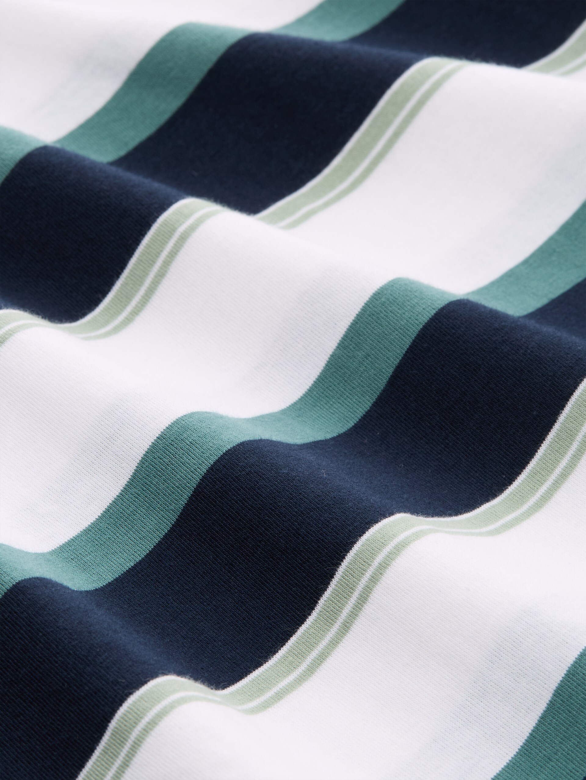 Pyjamaset met gestreept patroon - blue stripes - Materiaalweergave