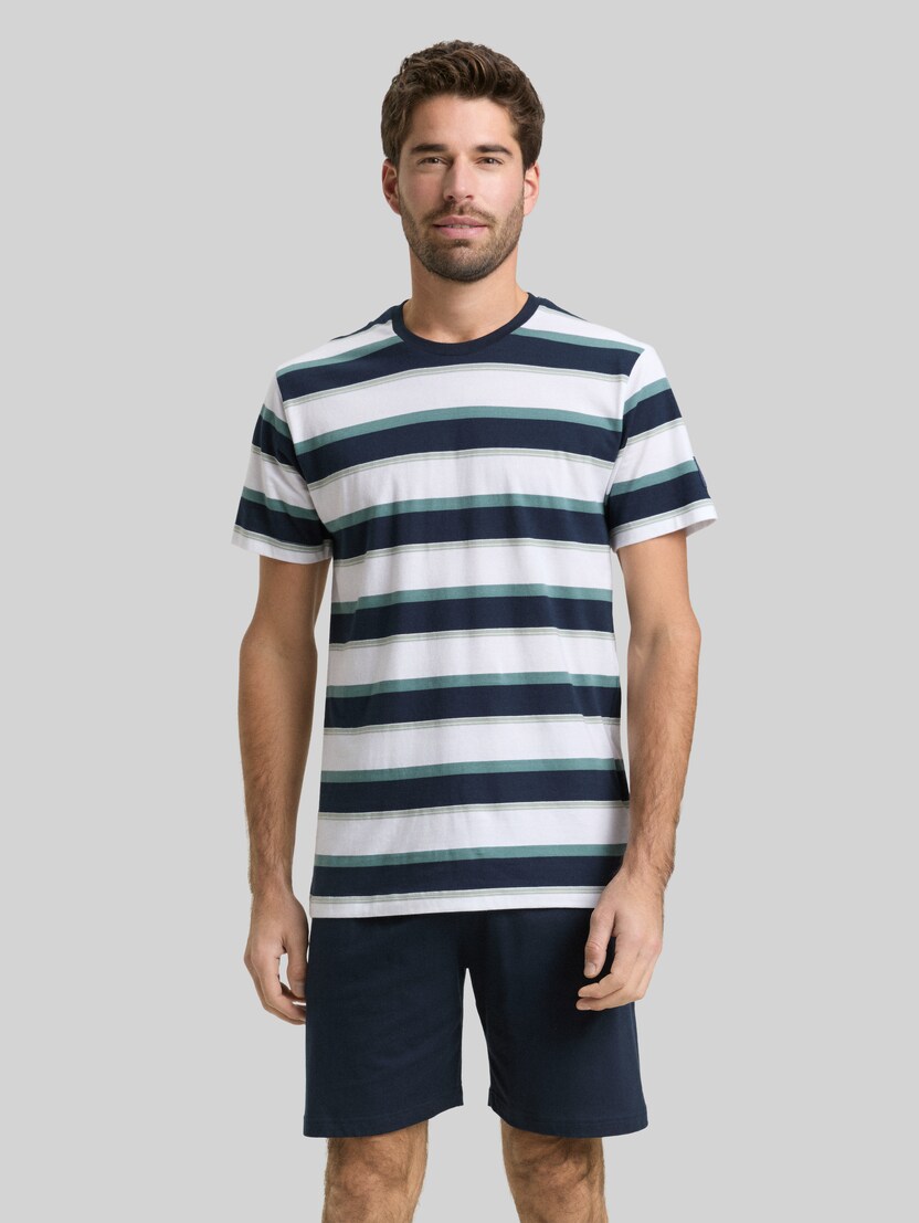 Pyjama-Set mit Streifenmuster von Men, blue stripes