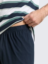 Pyjamaset met streepjesmotief - blue stripes - Detailaanzicht model